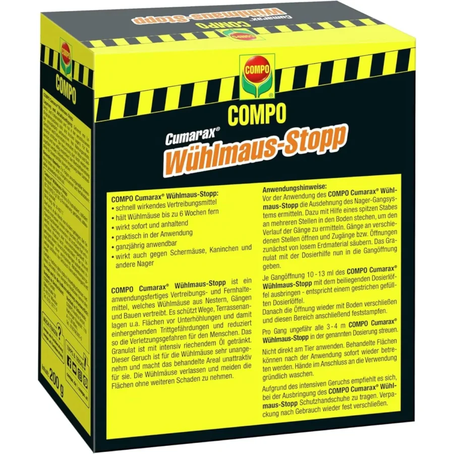 COMPO CUMARAX Wühlmaus-Stopp, 200 g – Bild 9