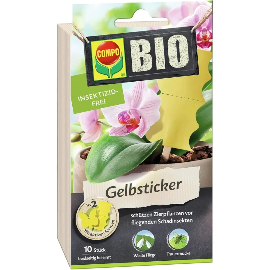 COMPO BIO Gelbsticker, Leimfalle, insektizidfrei