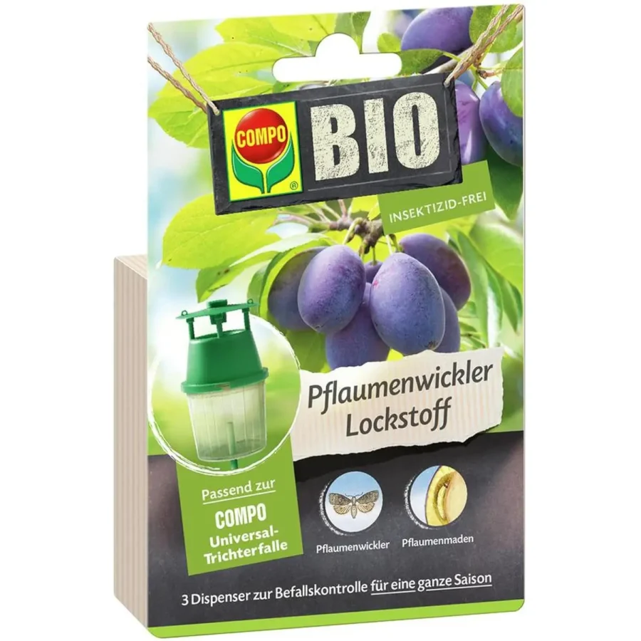 COMPO BIO Pflaumenwickler Lockstoff für Trichterfalle