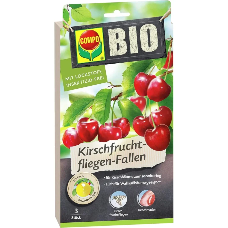 COMPO BIO Kirschfruchtfliegen-Falle, Leimfalle