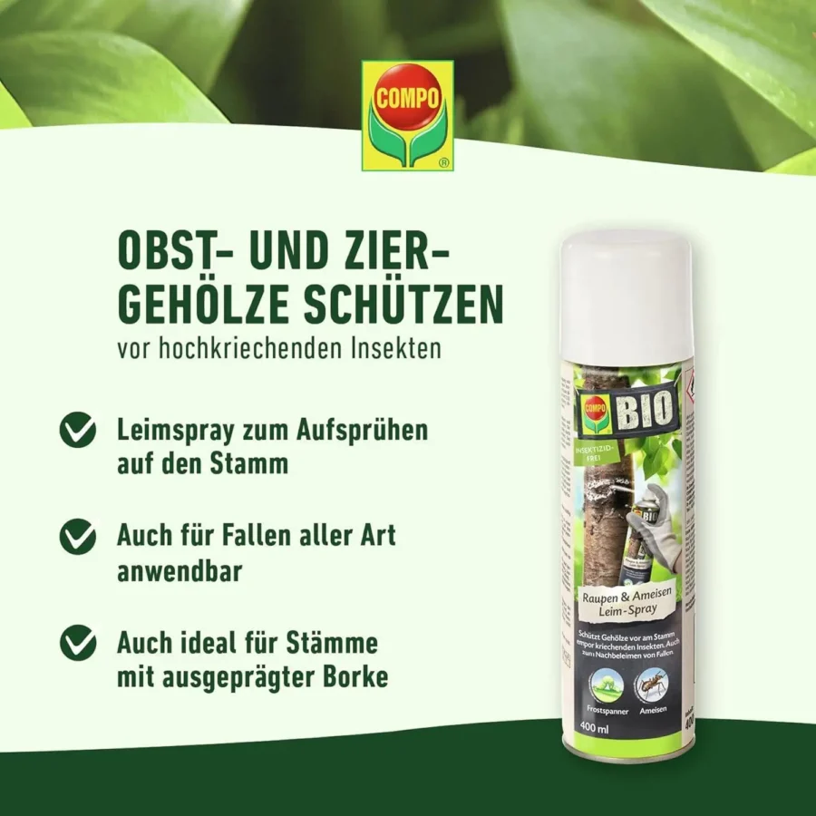 COMPO BIO Raupen & Ameisen Leim-Spray, 400 ml – Bild 2