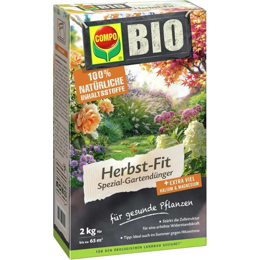 COMPO BIO Spezial-Gartendünger Herbst-Fit, 2 kg