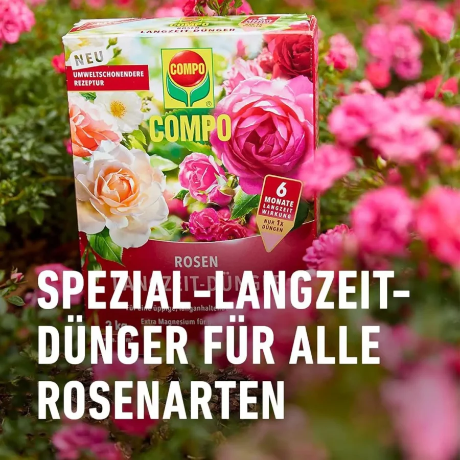 COMPO Rosen Langzeit-Dünger, 850 g – Bild 3