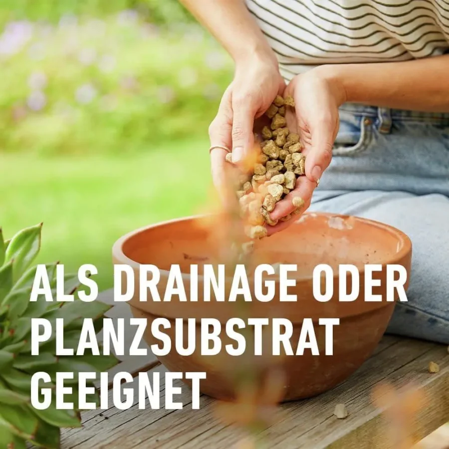 COMPO BIO GRANUPLANT Drainage- & Pflanzgranulat, 10 Liter – Bild 5