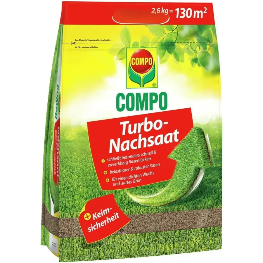 COMPO Turbo-Nachsaat, 2,6 kg für 130 qm